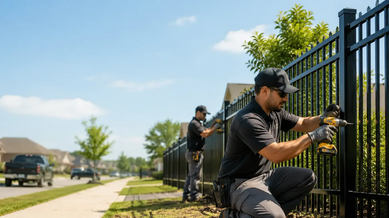 Metal Fence Installation in Wausau, WI
